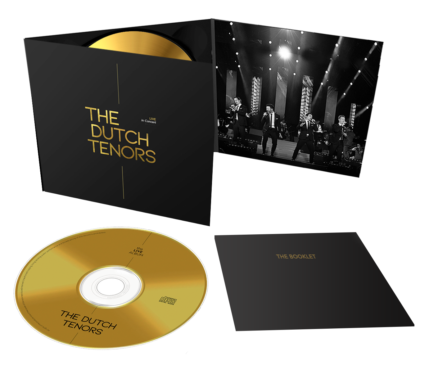 CD The Dutch Tenors | Live in Concert